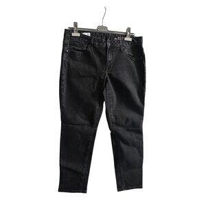 GAP 1969 Curvy Skinny Jeans , black, Size 32P